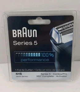 NEW BRAUN 51S 8000/SERIES 5- 590CC 590 570 550 8995 8985 Shaver FOIL+CUTTER SET - Picture 1 of 6