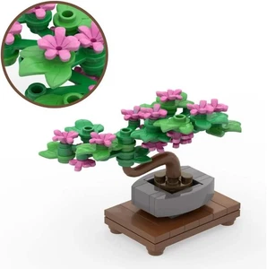 54 PIEZAS Pequeño Bonsai Árbol Modelo Adorno Sin usar, en caja Bloque de construcción Decoración Casa del árbol Set - Imagen 1 de 6