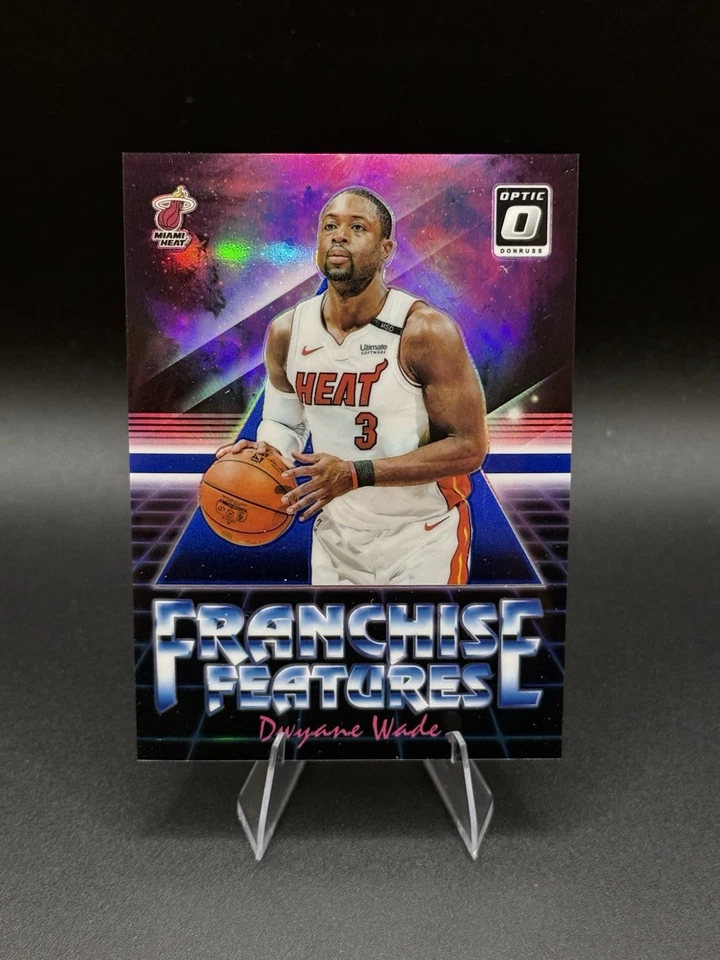 2018-19 Panini Donruss Optic- Franchise Features Dwyane Wade #16 Blue /85- ST3 - Image 1 of 4