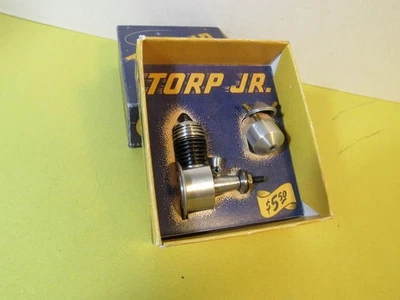 Gorgeous Little  1949  K&B  Torp Jr.  .035  model airplane engine - Image 1 of 4