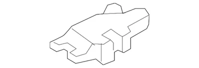 Genuine Nissan Parking Brake Lever 44050-8J01A - Image 1 of 2