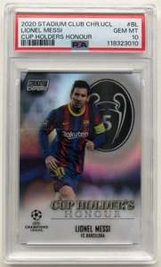 2020-21 Topps Stadium Club Chrome Lionel Messi PSA 10 Cup Holders #BL Barcelona - Bild 1 von 2
