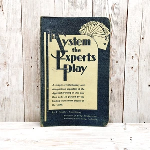 The System the Experts Play F. Dudley Courtenay 1934 HC Bridge Strategy 1st Ed - Picture 1 of 12