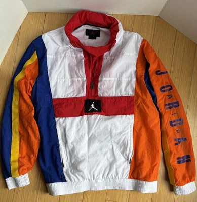 Nike Air Jordan Mens Large Wings Windwear Packable Jacket - Large - Multicolor - Image 1 of 4