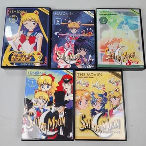 Sailor Moon Seasons 1 3 4 & Movie Limited Uncut Collector Edition Diamond Series - Picture 1 of 11