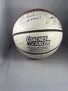 NCAA Coaches Vs Cancer Signed Basketball Jay Wright, Phil Martelli, Fran Dunphy - Picture 1 of 6