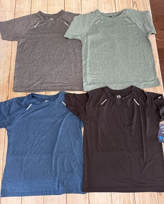 Russell Athletic Boys Runner Tech Tee with Short Sleeves 4-Pack Size XL(14/16) - Image 1 of 4