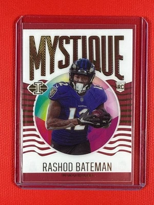 2021 Panini Illusions Mystique Insert Rashod Bateman #MY-10 (RC) - Image 1 of 2