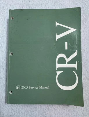 2005 Honda CR-V Factory Service Manual - Image 1 of 4