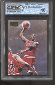 1996-97 Michael Jordan Skybox Premium #16 Gem Mint 10 Chicago Bulls GOAT MVP HOF