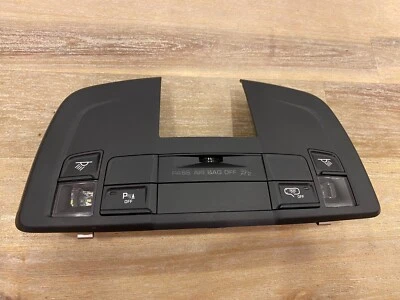 Unidad de control de techo cubierta negra genuina Porsche 911 991 Foto 1 de 4