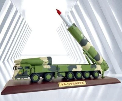 1:55 34CM DF-26 Medium-range Ballistic Missile Launcher Truck Diecast Model - Image 1 of 4