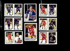 1986-87 OPC 86-87 O PEE CHEE NHL HOCKEY STICKER 1-253 SEE LIST