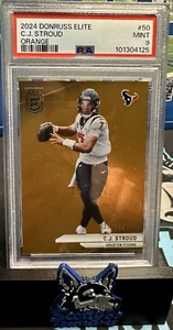 Panini Donruss Elite 2024 - Naranja #50 C.J. Stroud /399 - PSA 9!!! - Texans - Imagen 1 de 2