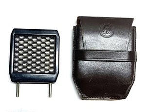 Célula de Selenio de Luz para Fotografía con Estuche de Cuero FR Corporation Japón De Colección - Imagen 1 de 7