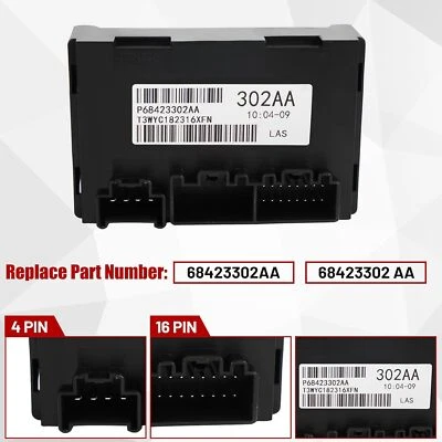 Transfer Case Control Module 68423302AA For 2019-20 Jeep Grand Cherokee Durango - Image 1 of 4