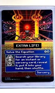 2024 MTG Magic the Gathering SLD Secret Lair Extra Life Foil Solve the Equation - Picture 1 of 2