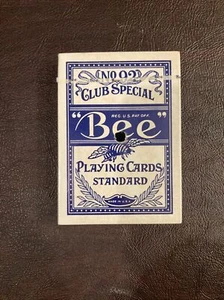 Bee Poker Playing Cards Club Special Casino Diamond Back #92 Punched - Picture 1 of 8