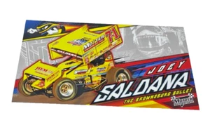 2014 Joey Saldana Sprint Car Hero Card - 6" x 11" - Picture 1 of 2