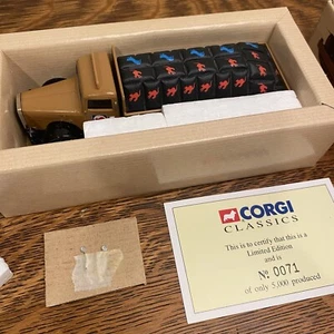 CORGI 98456 WHITE SCHWEIWE'S COAL SACKS MODEL TRUCK WITH CARGO, NEW NO BOX 1:50 - Picture 1 of 5