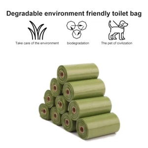 Pet Dog Poop Bags Biodegradable Disposable Toilet Garbage Bag Cat Waste Bags - Picture 1 of 12