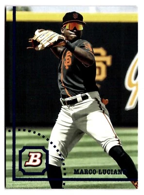 2022 Topps Bowman Marco Luciano #BHP-117 San Francisco Giants  - Image 1 of 2