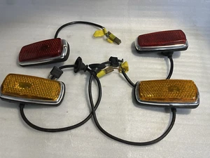 Mercedes w108 w109 w114 w115 side markers SET (4) Tested - Picture 1 of 5