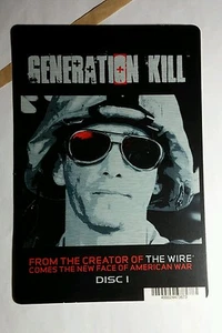 GENERATION KILL AMERICAN WAR MINI POSTER BACKER CARD (NOT A movie ) - Picture 1 of 1
