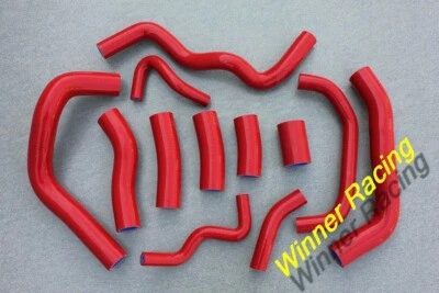 RED SILICONE RADIATOR HOSE FIT HONDA CBR1000RR Fireblade 2004-2007 2005 - Imagem 1 de 4