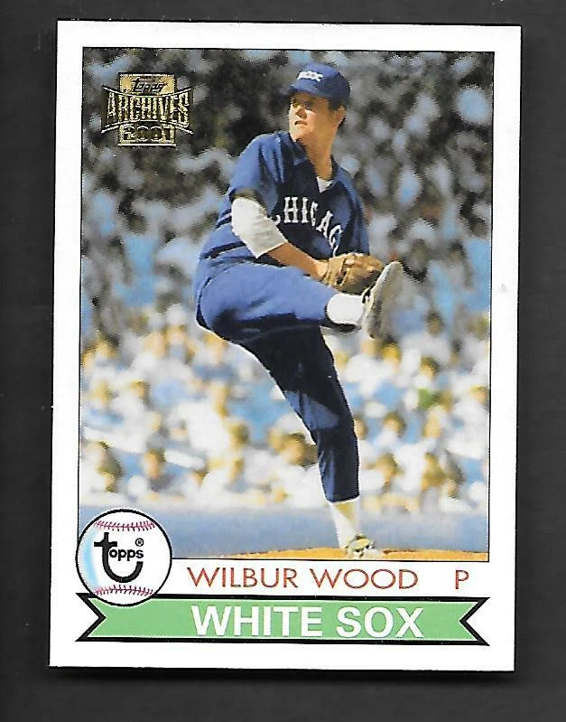 WILBUR WOOD 2001 TOPPS ARCHIVES #152 CHICAGO WHITE SOX - Image 1 of 1