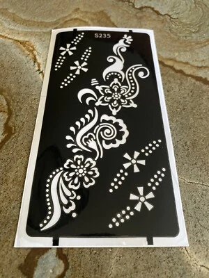 Plantilla de henna #S235 Foto 1 de 4