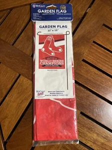 NIP BOSTON RED SOX 11” X 15” GARDEN FLAG WINCRAFT - Picture 1 of 1