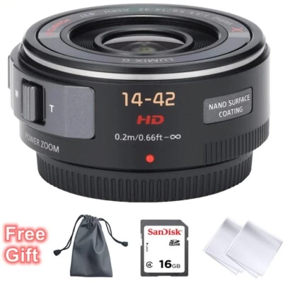 Panasonic LUMIX G X VARIO PZ 14-42mm 3.5-5.6 O.I.S Zoom Lens kit【Brand New Bulk】 - Image 1 of 4