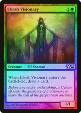 Elvish Visionary FOIL Magic 2010 / M10 NM Green Common MAGIC MTG CARD ABUGames