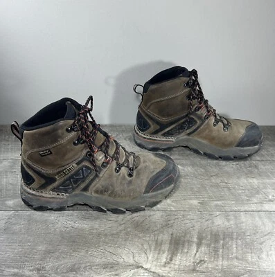 Mens Irish Setter Work 83628 Crosby Waterproof Leather Safety Toe Boots Size 8.5 - Image 1 of 4