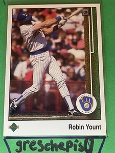 Lote de tarjetas Robin Yount HOF. Lote de 6 tarjetas. Todas las fotos y en perfecto estado. - Imagen 1 de 12