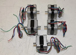 (5) COACT NEMA 17 17H130H-TW Dual Shaft Stepper Motor NEW - Picture 1 of 2