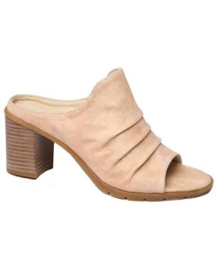 The Flexx Aim To Pleat Mules Rose Gold Aurora New - Picture 1 of 2