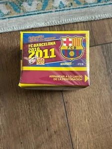 Panini Barcelona 2010/11 Sticker Box Sealed 50 Packs - Picture 1 of 4