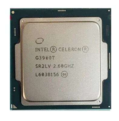 Intel Celeron G3900T 2.6 GHz Dual-Core 2M Cache LGA1151 SR2HT CPU processor - Image 1 of 4