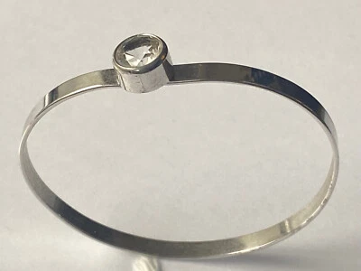 Teka -  top Design Armreif mit Bergkristall  - Juweliersarbeit  - 925er Silber - Bild 1 von 4