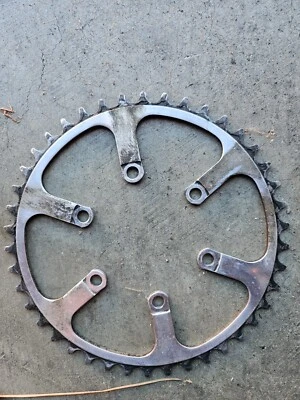 Vintage TA Specialites 42t Premium Chainring 6 Bolt 80 BCD C18 - Image 1 of 3