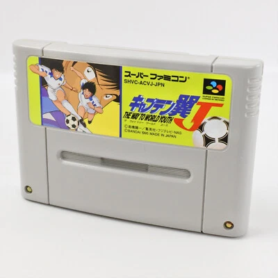 CAPTAIN TSUBASA J Super Famicom Cartridge Only sfc - Image 1 of 2