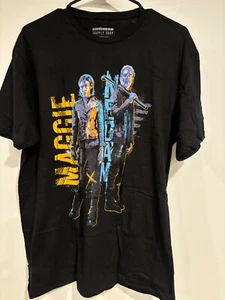 The Walking Dead Supply Drop T-Shirt * Men's Large * Maggie & Negan * Rare - Picture 1 of 3