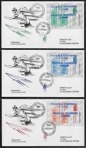 1998 Italia Postacelere 2 proroghe LDC Unificato n. 1C/3C - Imagen 1 de 1