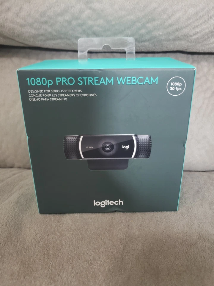 NEW Logitech 1080p/30 FPS Pro Stream Webcam For HD Video *READ DESCRIPTION* - Image 1 of 4