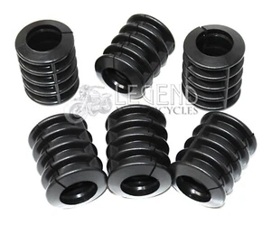 Ribbed Fuel Tank Mounting Rubbers x6 Racer NORTON TZ250 TZ350 TRITON A2-01 - Picture 1 of 1