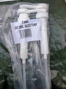2 pompe DVG originali per bottiglie di plastica sciroppo caffè 30 ml DaVinci Gourmet - Foto 1 di 4