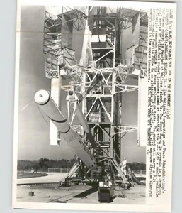 National Aeronautics Prep Scout 7 ROCKET Wallops Island VA 1961 Press Photo - Picture 1 of 2