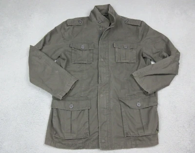 Tasso Elba Jacket Mens Large Green Field Utility Chore Outdoors Pocket Coat - Image 1 of 4